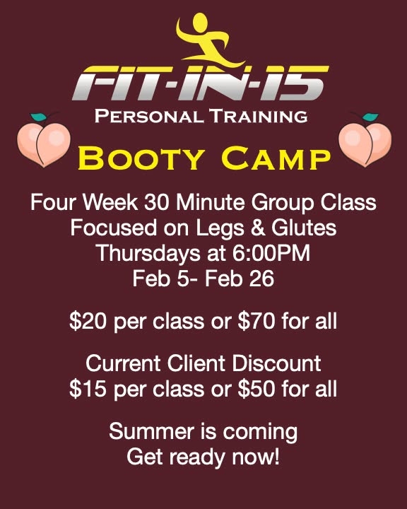 April Booty Camp